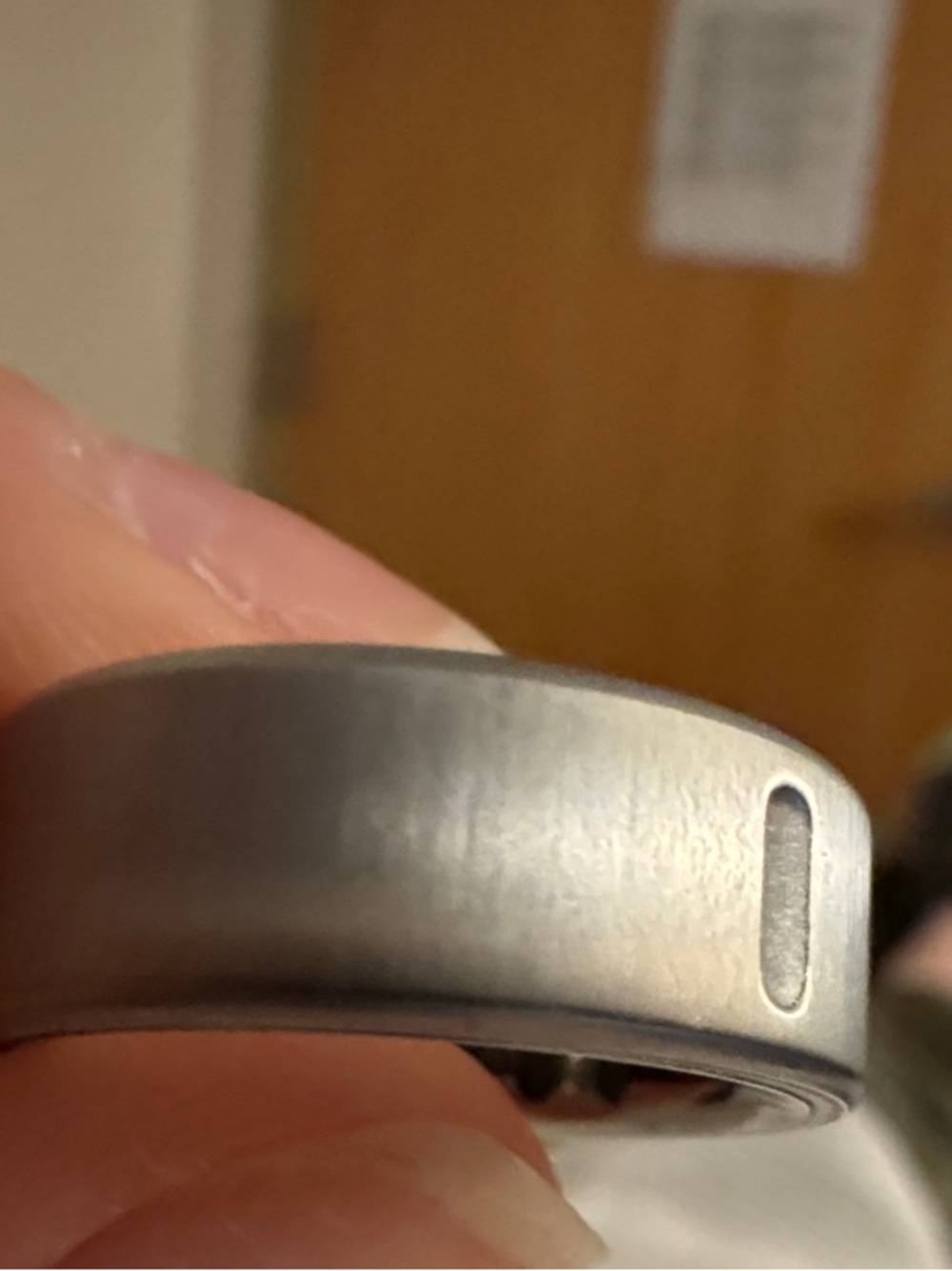 Oura Silver Metallic Smart Ring Cap